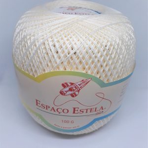 Novelo de Algodão Alta Qualidade - Branco Linho