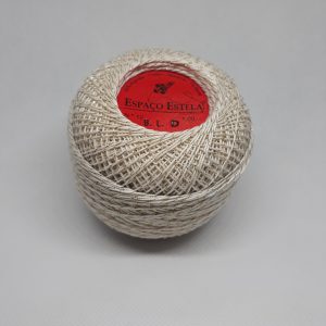 Novelo de Crochet Metalizado - Cor BLD