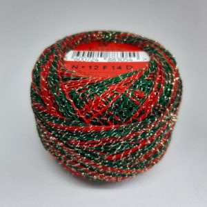 Novelo de Crochet Metalizado -  Cor F14D