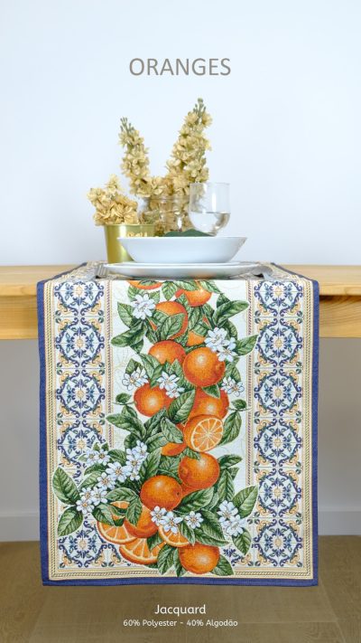 Caminho de mesa tear 45x140cm