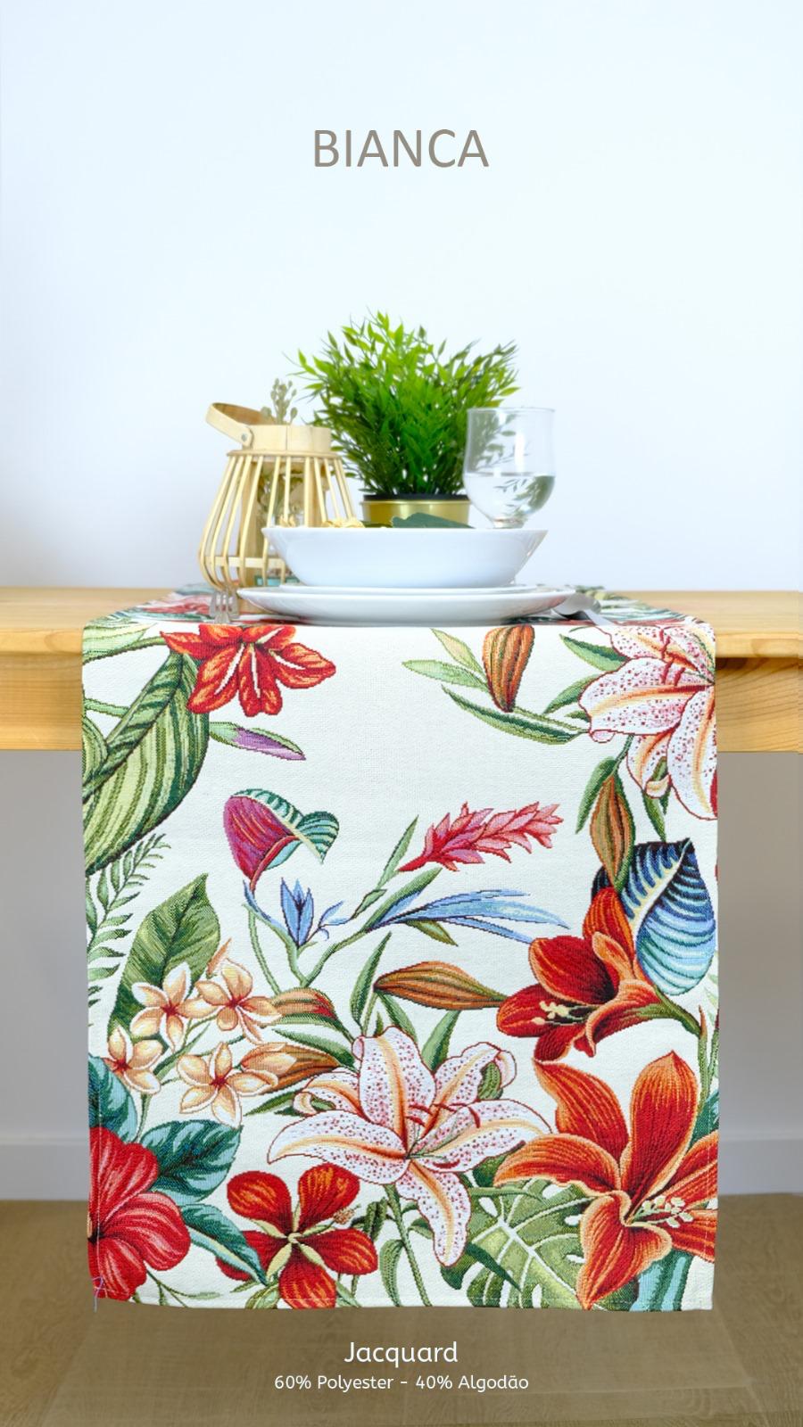Caminho de mesa tear 45x140cm