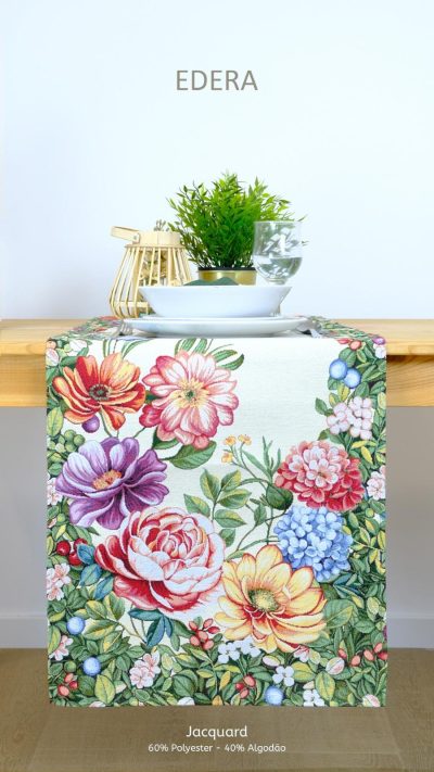 Caminho de mesa tear 45x140cm