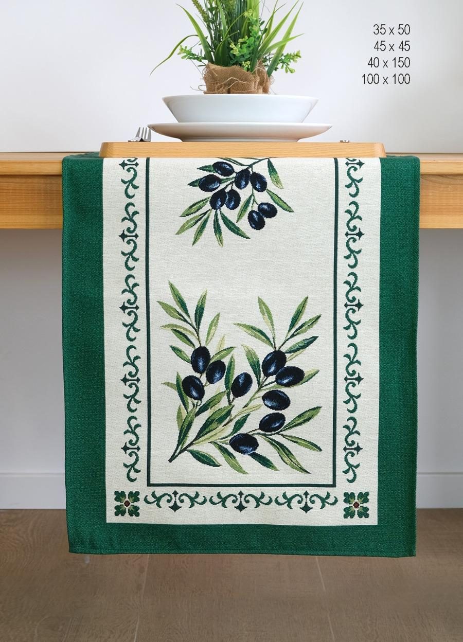 Caminho de mesa tear 45x140cm