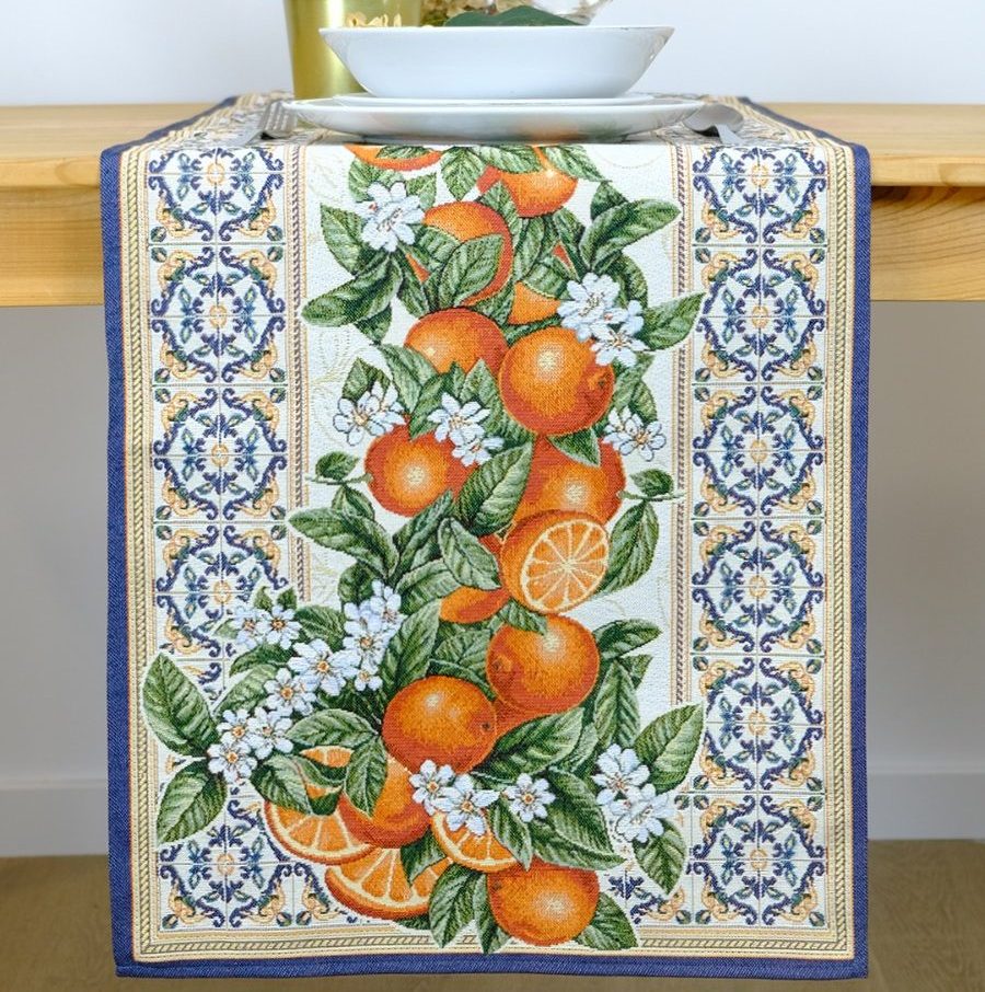 Caminho de mesa tear 45x140cm